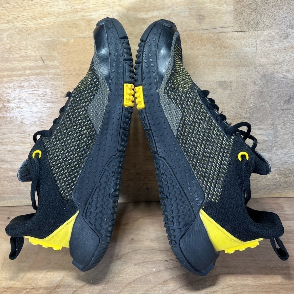 Adidas LEGO x Sport Pro J Womens Size 7 Shoes Sneakers Black/Equipment Yellow - Picture 5 of 9